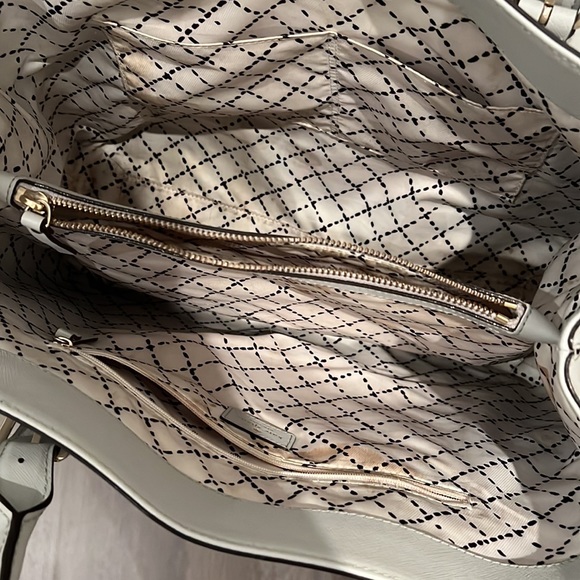 Authentic large gray purse from Kate Spade - Picture 4 of 5